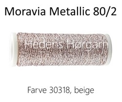 Moravia Metallic 80/2 farve 30318 beige